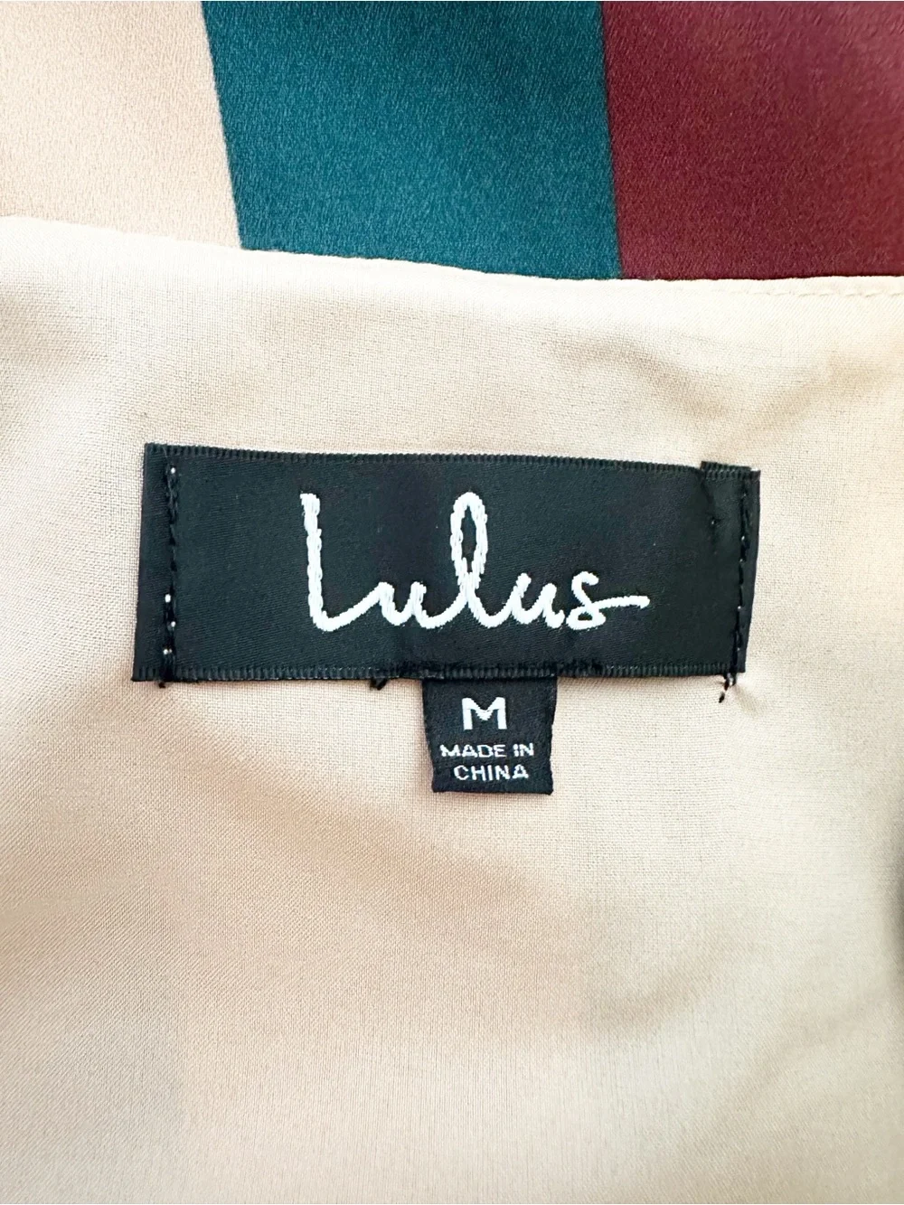 Lulus Erina Mauve Multi Stripe Belted Midi Slip Dress - Medium - Picture 8 of 9
